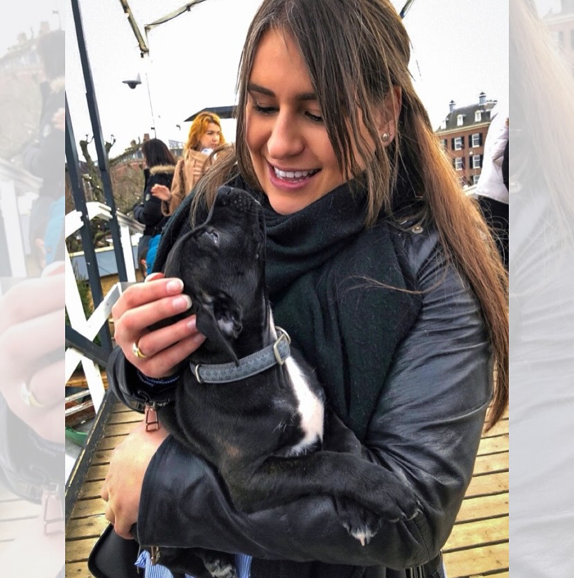 Lauren Baker's Staffie